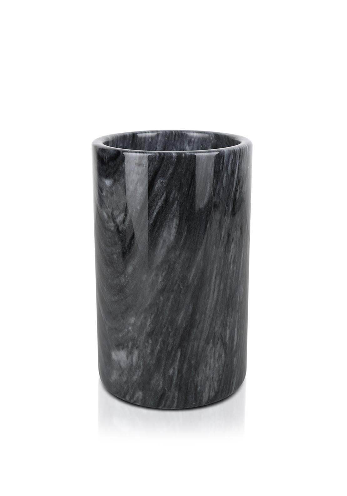 Newbridge Marble Utensil Holder, Dark Grey