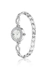 Newbridge Ladies Link Bracelet Watch, Silver