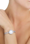 Newbridge Ladies Link Bracelet Watch, Silver