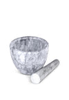 Newbridge Marble Pestle & Mortar Medium Set, Grey