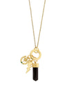 Newbridge Goldplated Pendant Necklace with Charms