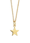 Newbridge Amy Star Pendant Necklace, Gold