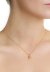 Newbridge Amy Sun Pendant Necklace, Gold