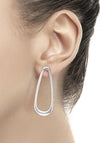 Newbridge Dew Drop Long Earrings, Silver