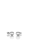 Newbridge Silverplate Stud Earrings, Silver
