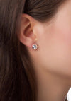 Newbridge Silverplate Stud Earrings, Silver