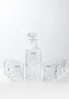 Newbridge Whiskey Decanter with 6 Whiskey Glasses