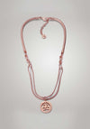 Newbridge Silverware Ti Amo Collection Rose Gold & Silver Plated Pendant