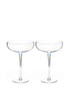 Newgrange Living Unicorn Lustre Pair of Martini Glasses
