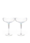 Newgrange Living Unicorn Lustre Pair of Martini Glasses