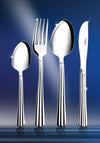 Newbridge Nova 62 Piece Cutlery Set, Silver