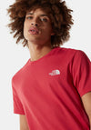 The North Face Simple Dome T-Shirt, Red