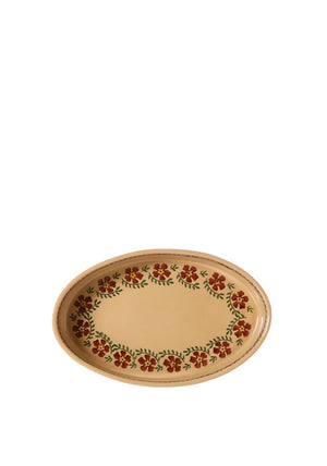 Nicholas Mosse Medium Oval Oven Dish, Old Rose