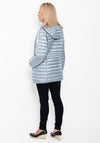 Normann Sporty Sleeve Quilted Jacket, Silver