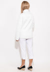 Normann Light Quilted Reversible Jacket, White Multi