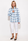 Normann Light Quilted Reversible Jacket, White Multi