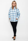 Normann Light Quilted Reversible Jacket, Light Blue