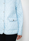 Normann Light Quilted Reversible Jacket, Light Blue