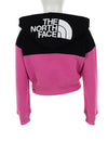 The North Face Girls Long Sleeve Crop Hoodie, Pink