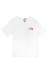 The North Face Girls Short Sleeve Relaxed Tee, White