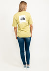 The North Face Womens Box Graphic Back T-Shirt, Weeping Willow
