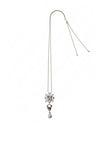 Nour London Gatsby Long Pendant, Grey