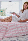 Novogratz by Utica Waverly Tile Duvet Cover Set, Pink Multi