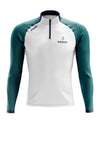 O’Neills Donegal Ireland’s DNA Adults Half Zip Top, White