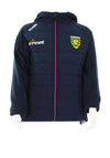 O’Neills Donegal GAA Girls Peak Light Padded Jacket, Navy