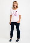 Olsen Petal Graphic T-Shirt, Blossom