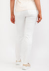 Olsen Mona Power Stretch Slim Jeans, White