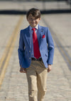 One Varones Boys 04064 Blazer, Blue