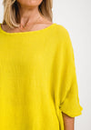 One Life Name It Jane One Size Asymmetric Top, Lime