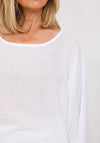 One Life Name It Jane One Size Asymmetric Top, Snow