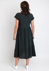 One Life Toucan Tiered Smock Maxi Dress, Juniper