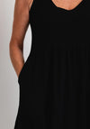 One Life Mar Sleeveless Maxi Dress, Black