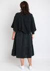 One Life Vanna One Size Cropped Poncho Top, Juniper