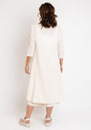 One Life Celeste Deep Slit Tunic Top, Bone