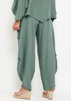 One Life Virginia Loose Trousers, Agave