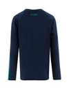 O’Neills Donegal GAA Kids Dolmen Brushed Crewneck, Navy
