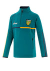 O’Neills Donegal GAA Kids Dolmen Brushed Half Zip, Green