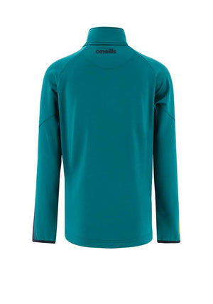 O’Neills Donegal GAA Kids Dolmen Brushed Half Zip, Green