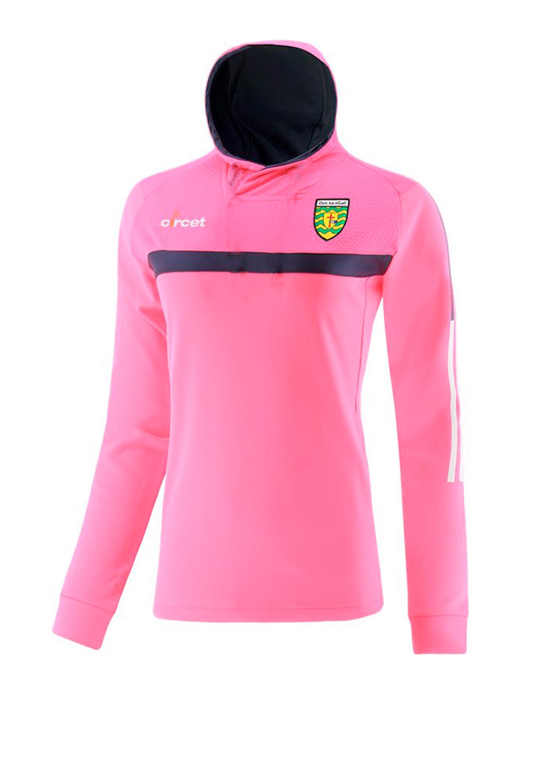 O’Neills Donegal GAA Kids Peak Tech Hoodie, Pink