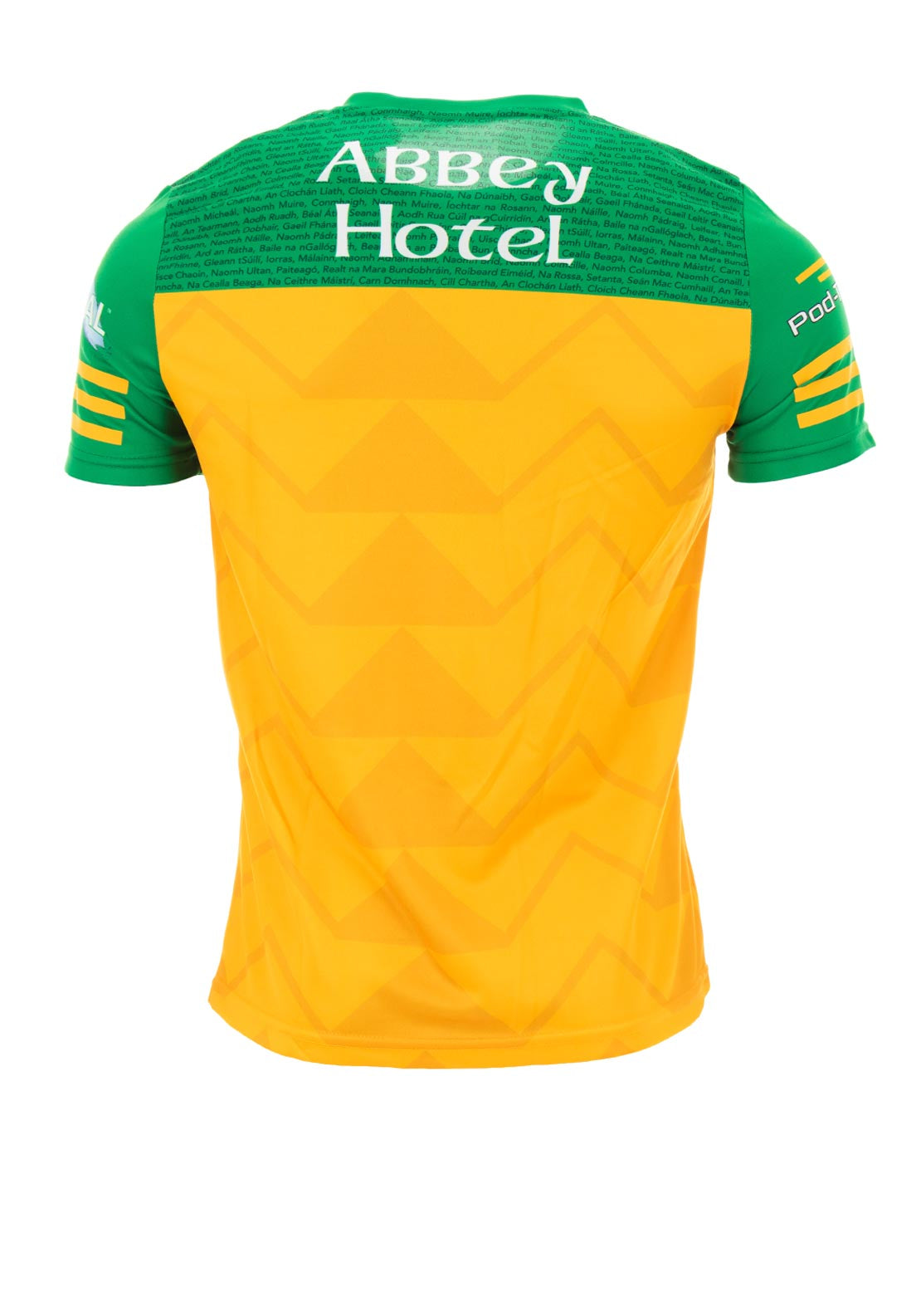 O’Neills Donegal GAA Adult Home Jersey Tight Fit Jersey 2022/23, Amber