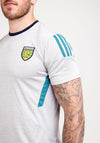 O’Neills Donegal GAA Adults Raven T-Shirt, Silver Grey