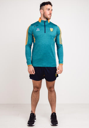 O’Neills Donegal GAA Adults Raven Half Zip Training Top, Teal