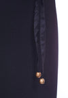Ora Pocket Detail Skirt, Black