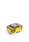 Orla Kiely Ceramic Flower Butterdish, Ochre