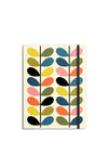 Orla Kiely Multi Stem A4 Squared Notebook