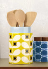 Orla Kiely Ceramic Storage Pot, Lime Multi